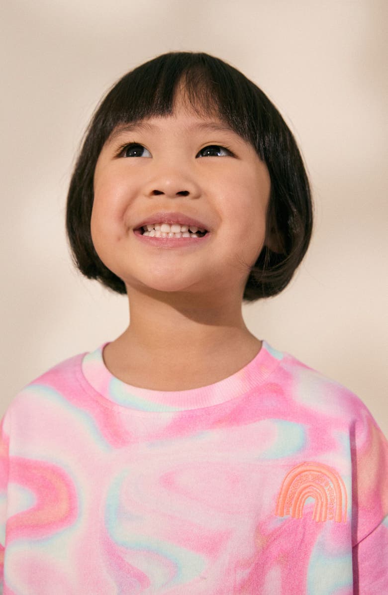 NEXT Kids' Graphic T-Shirt & Shorts Set, Alternate, color, Blue