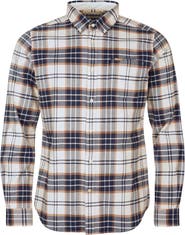 Barbour Portdown Tailored Fit Plaid Button-Down Shirt