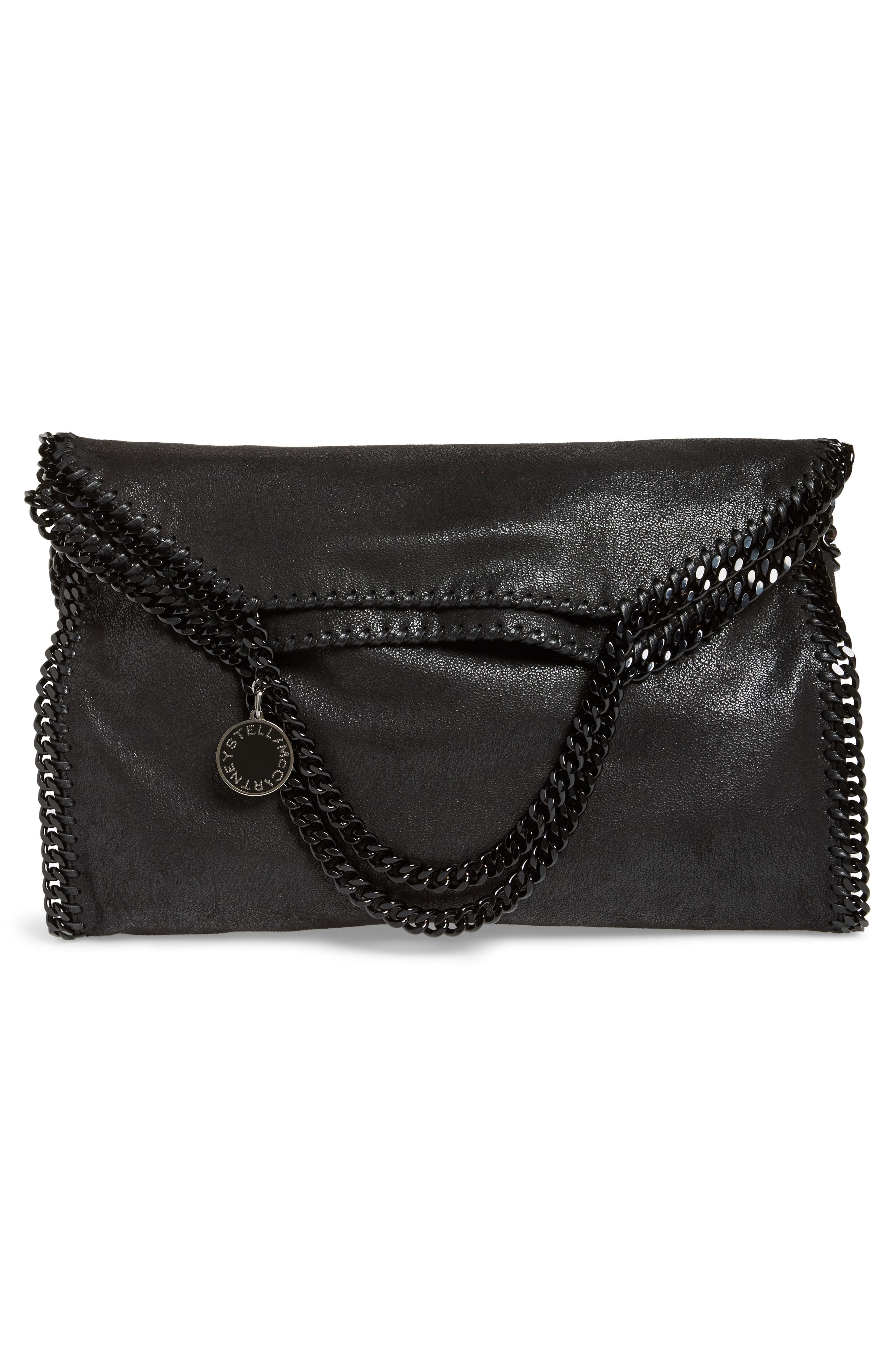 Stella McCartney Falabella Shaggy Deer Faux Leather Tote, Alternate, color, 