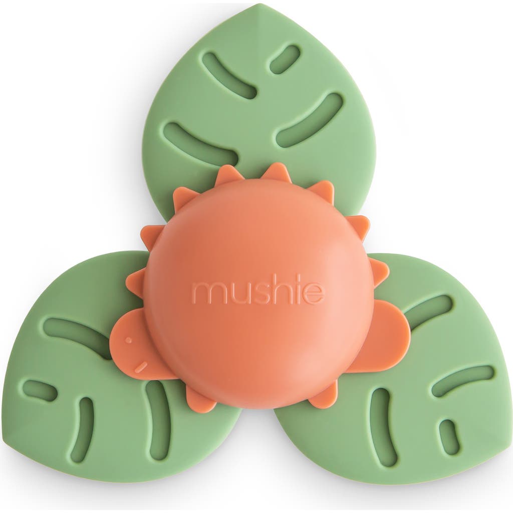Mushie Dino Suction Spinner in Green Multi  product