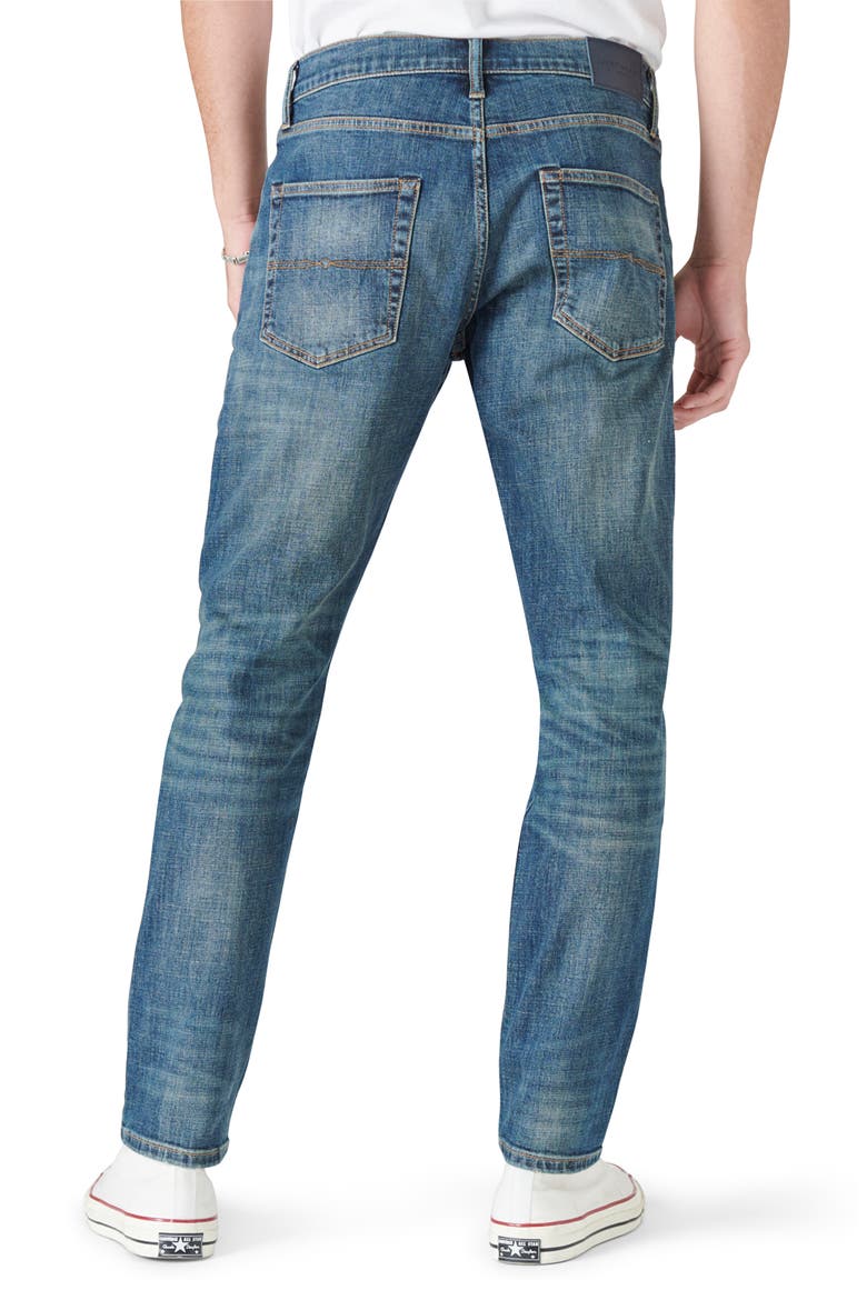 412 Athletic Slim Fit Jeans, Alternate, color, MALBEC