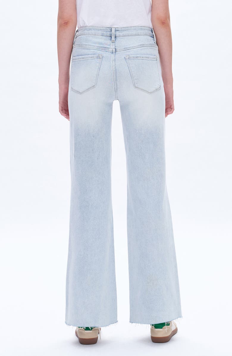 Bayeas High Waist Wide Straight Leg Jeans, Alternate, color, 