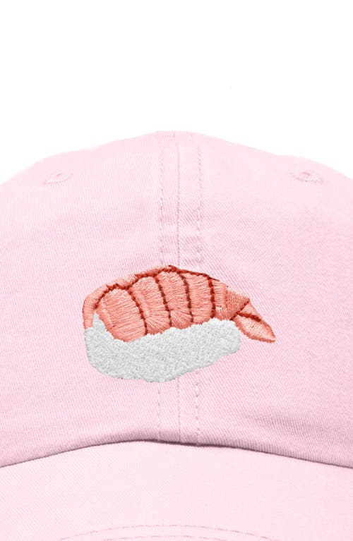 DALIX DALIX SHRIMP SUSHI EMBROIDERED DAD CAP