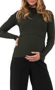 Ripe Maternity Lift Up Rib Maternity/Nursing Sweater