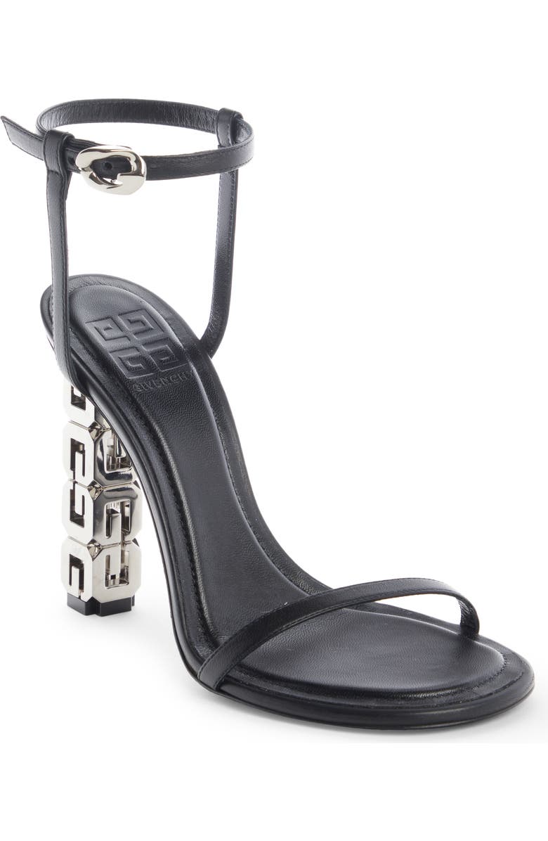 Givenchy G-Cube Ankle Strap Sandal, Main, color,