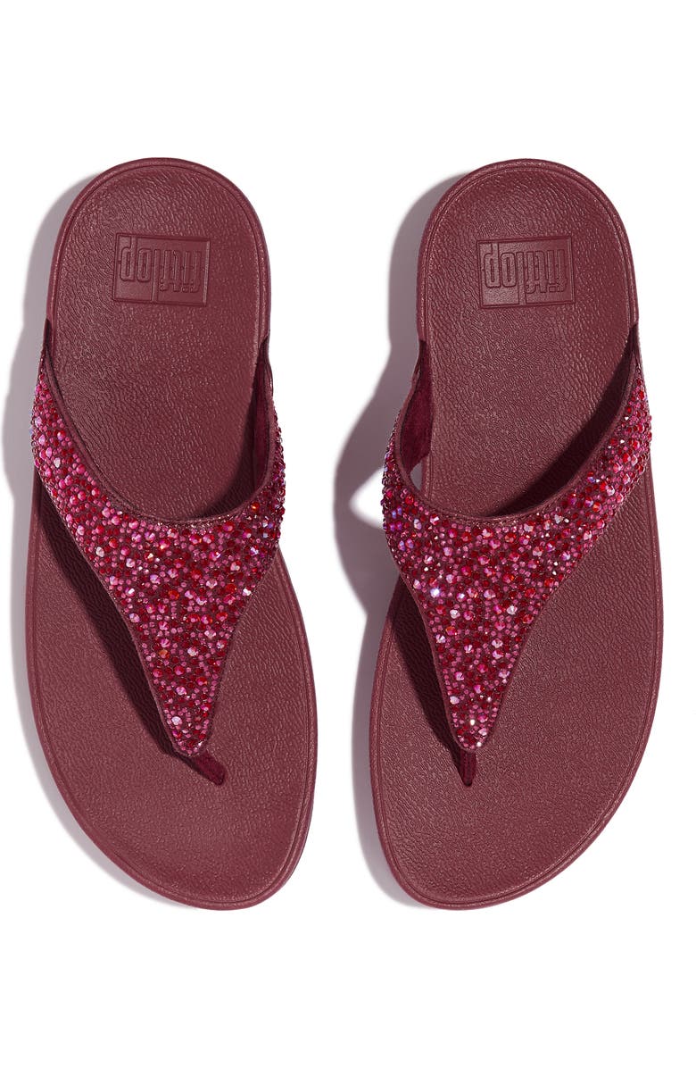 FitFlop Lulu Flip Flop, Alternate, color, Luxe Plum