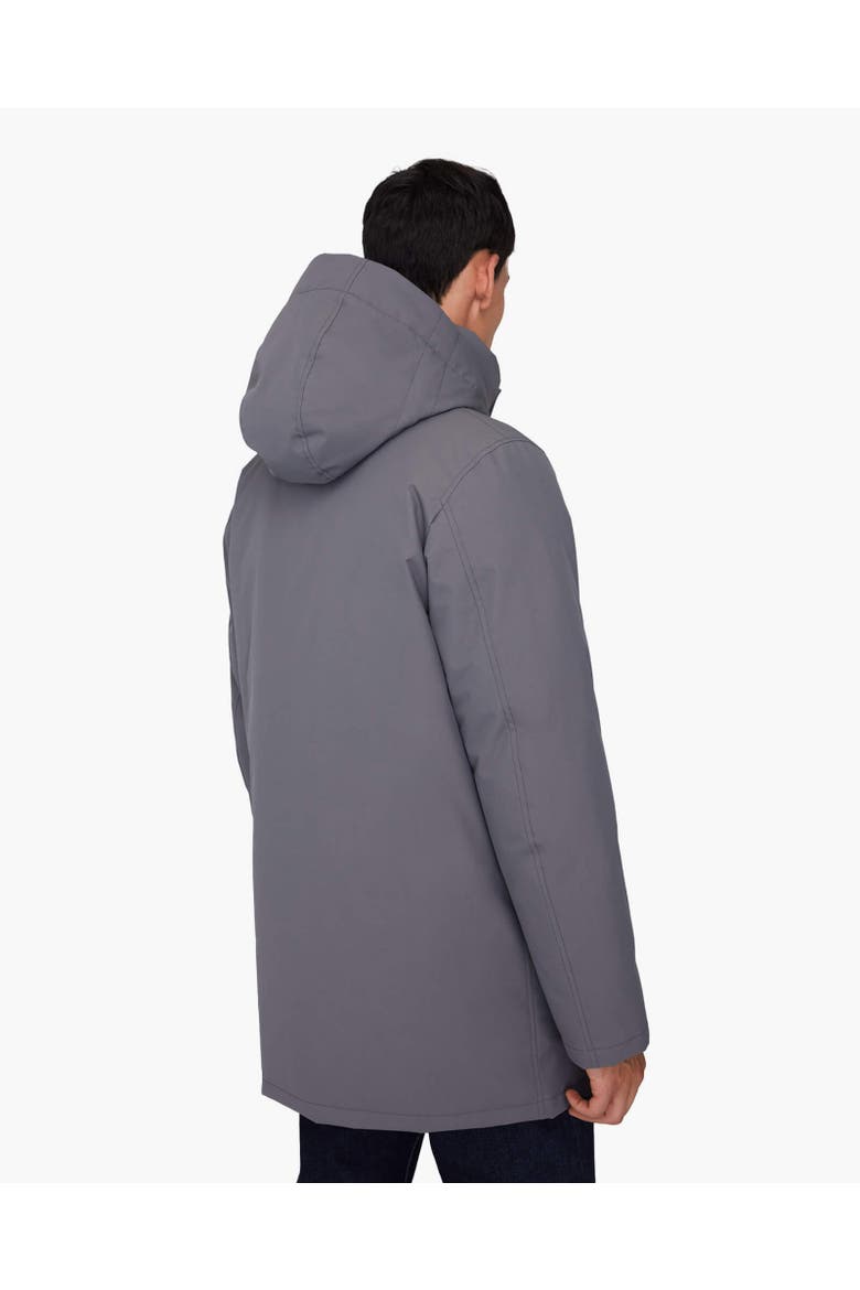 CHAMPLAIN | Hooded Down Winter Jacket, Alternate, color, Steel Grey