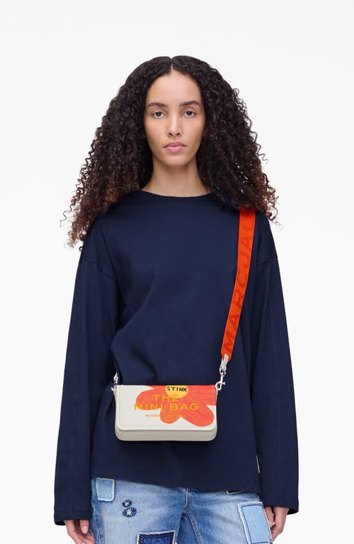 Marc Jacobs The Mini Leather Crossbody Bag In Multi