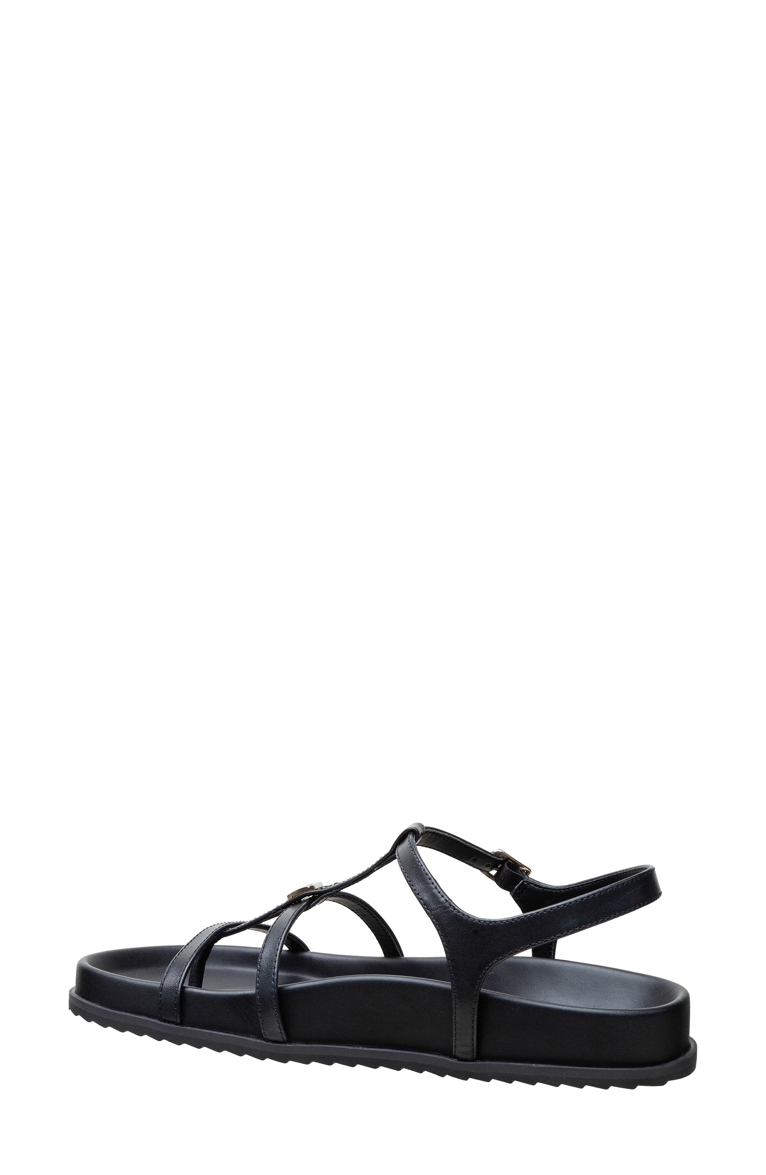 Linea Paolo Lilith Ankle Strap Sandal, Alternate, color, Black