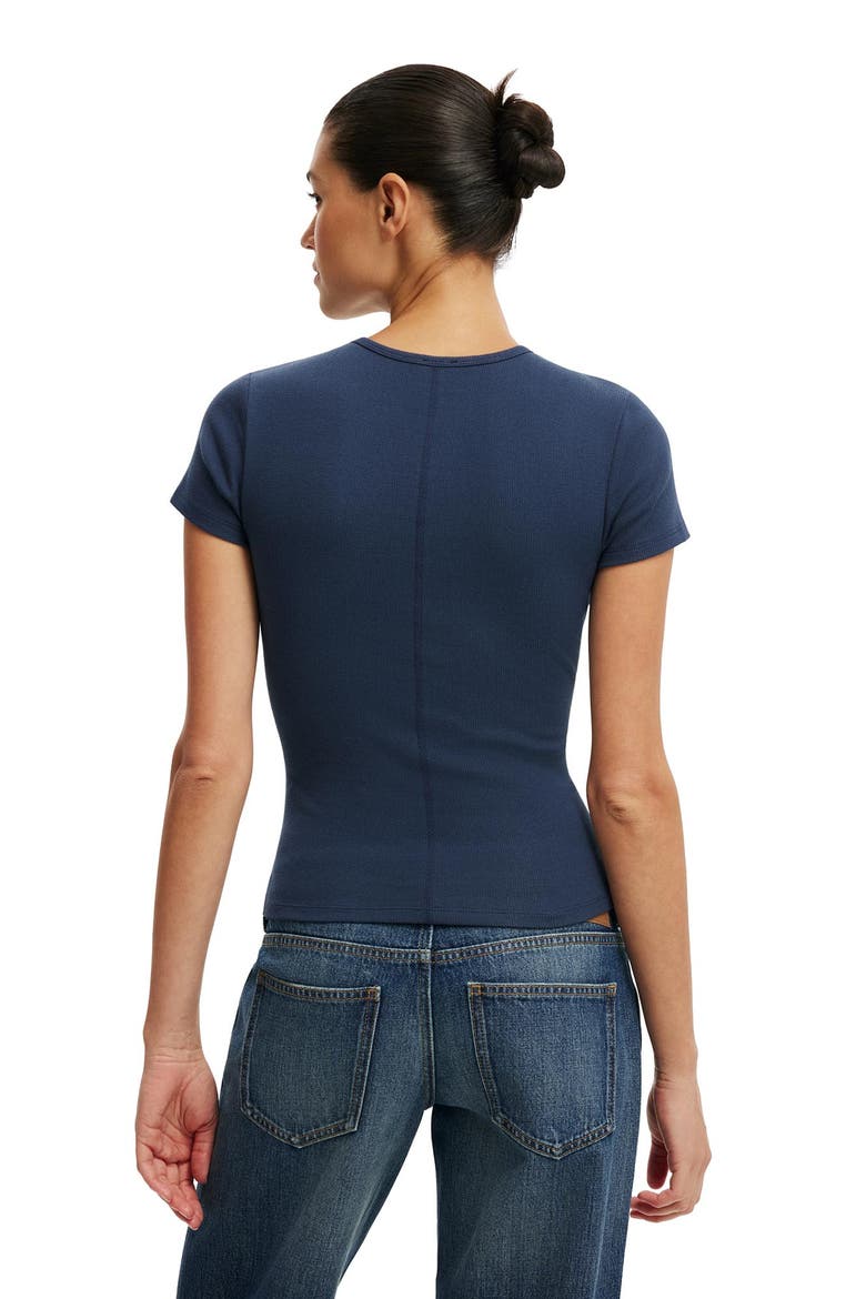 Women's Blake Crew Short Sleeve, Alternate, color, Shadow Navy