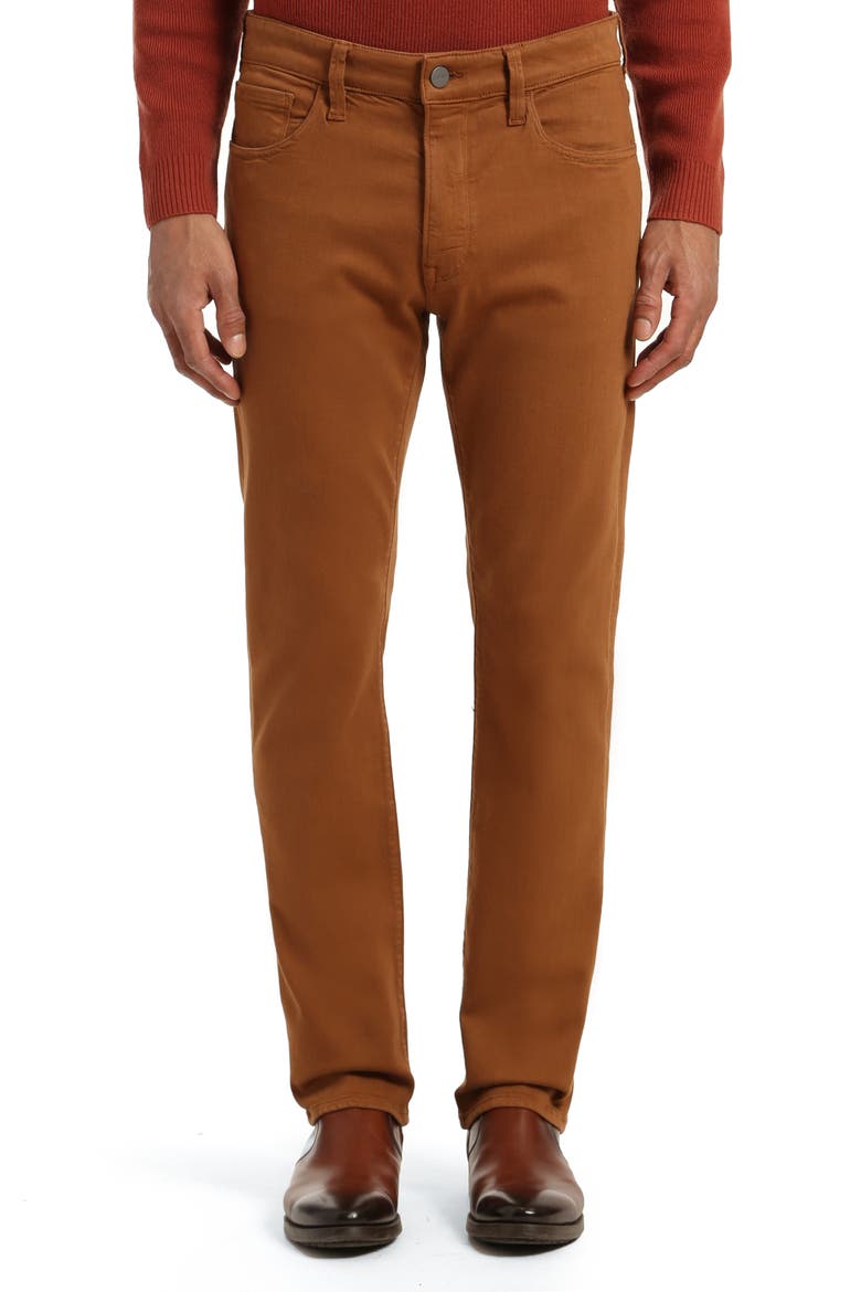Courage Relaxed Straight Leg Pants, Main, color, TOBACCO