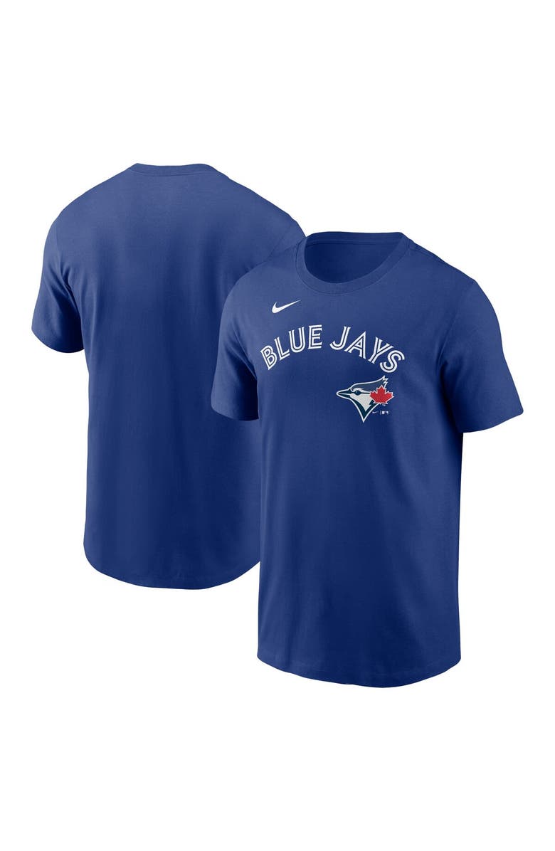 Nike Men's Nike Royal Toronto Blue Jays Fuse Wordmark T-Shirt, Main, color, Royal