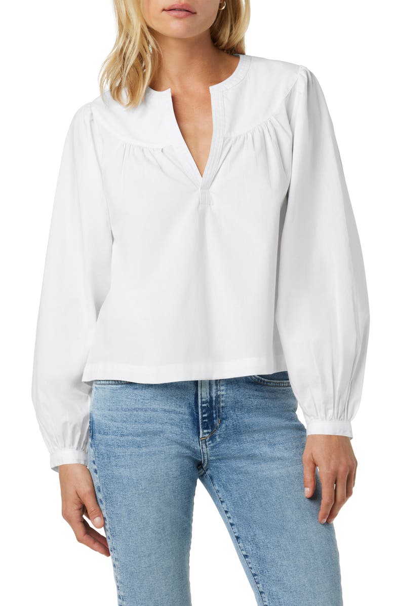 Joe's The Suzie Cotton Popover Shirt, Main, color, 