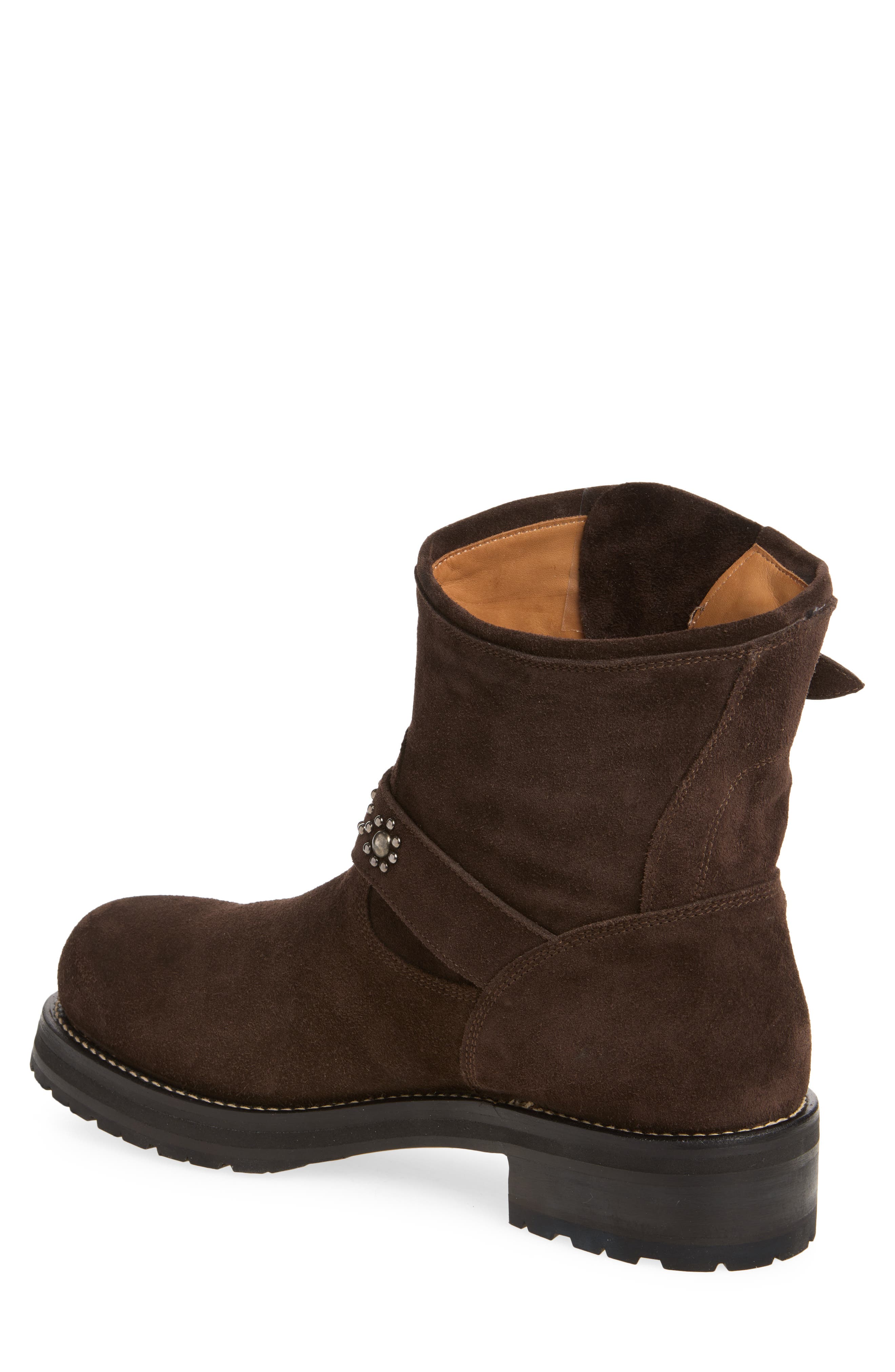 8-Inch Rider Boot, Alternate, color, BROWN SUEDE