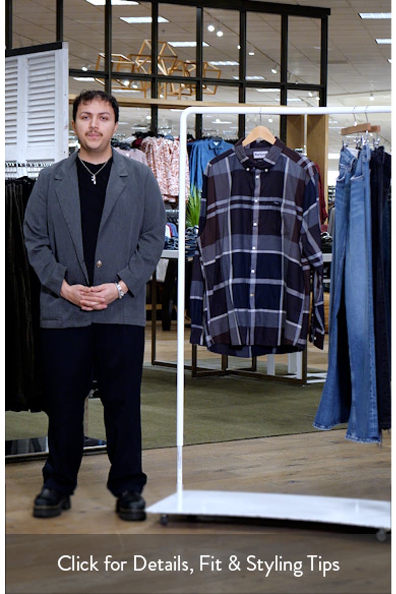 Dunoon Plaid Slim Fit Button-Down Shirt video