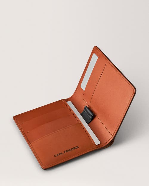 Carl Friedrik Walden Wallet In Cognac