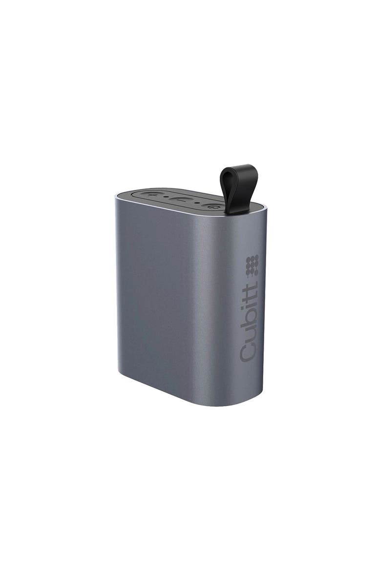 Mini Bluetooth Speaker, Portable Wireless with Bass Boost, Waterproof, Alternate, color, Gun Metal