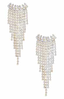 Angel Fringe Drop Earrings