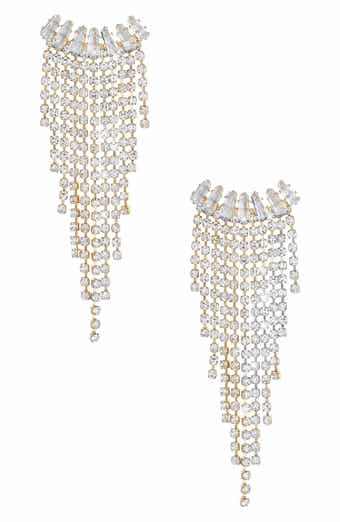 Angel Fringe Drop Earrings