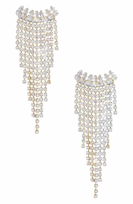 Angel Fringe Drop Earrings