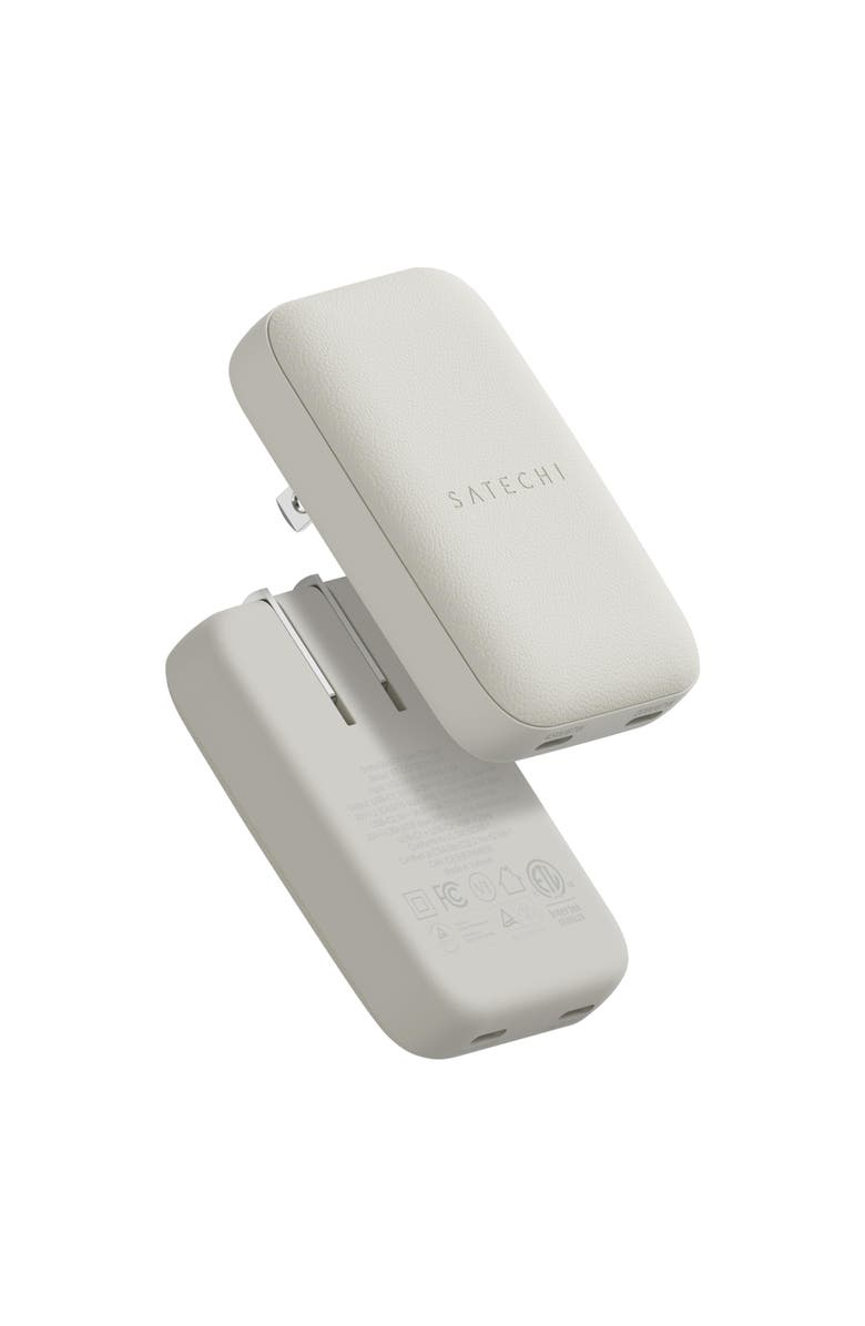 Satechi OntheGo 67W Slim Wall Charger, Main, color, Sand