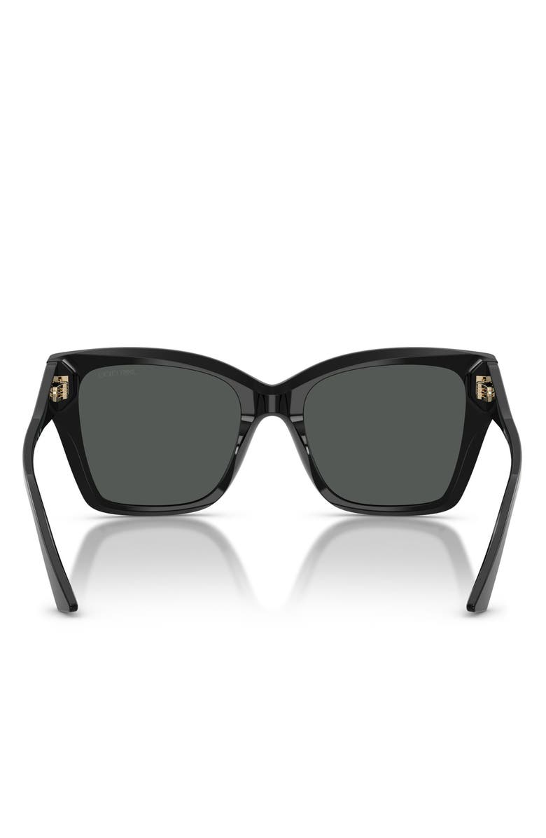 Jimmy Choo 54mm Square Sunglasses, Alternate, color, 