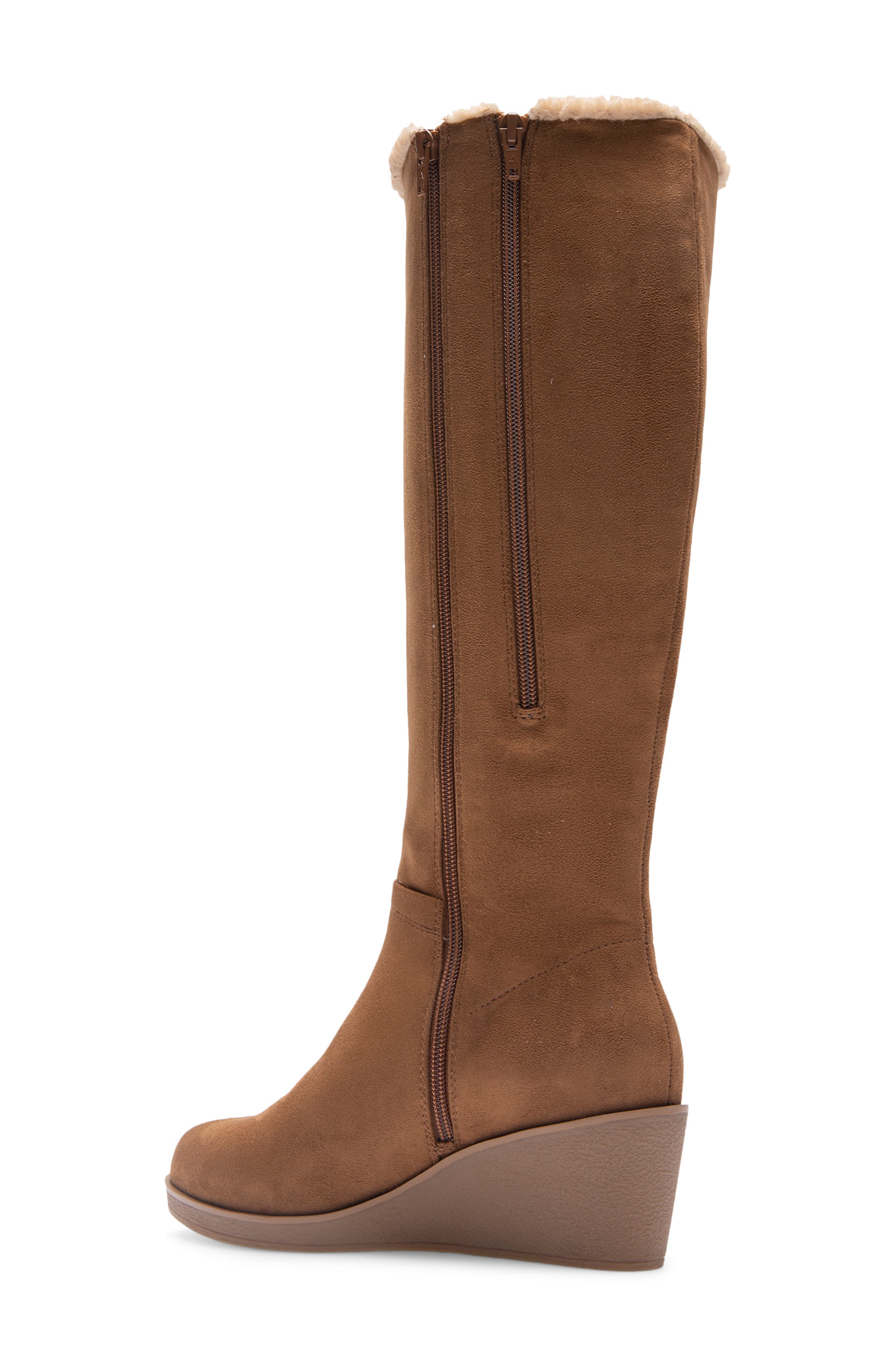 Aerosoles Binocular Boot, Alternate, color, 779 Tobacco F Suede