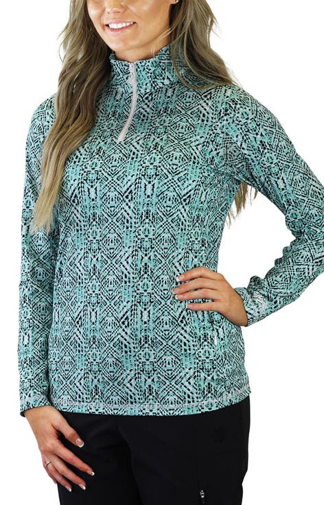 Quarter Zip Vented Sun Shirt