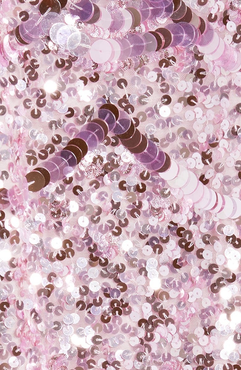 LoveShackFancy Kids' Liria Sequin Embellished Dress, Alternate, color, Light Pink