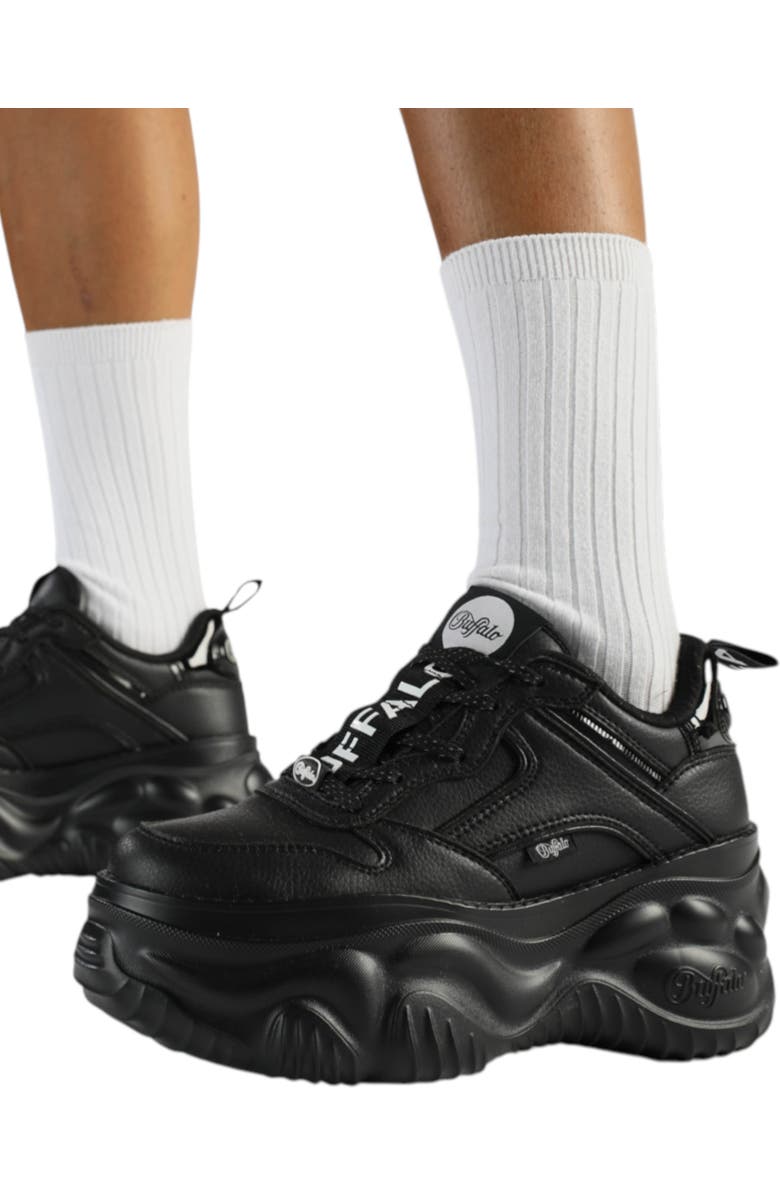 Buffalo Boots Feral One Sneaker, Alternate, color, Black