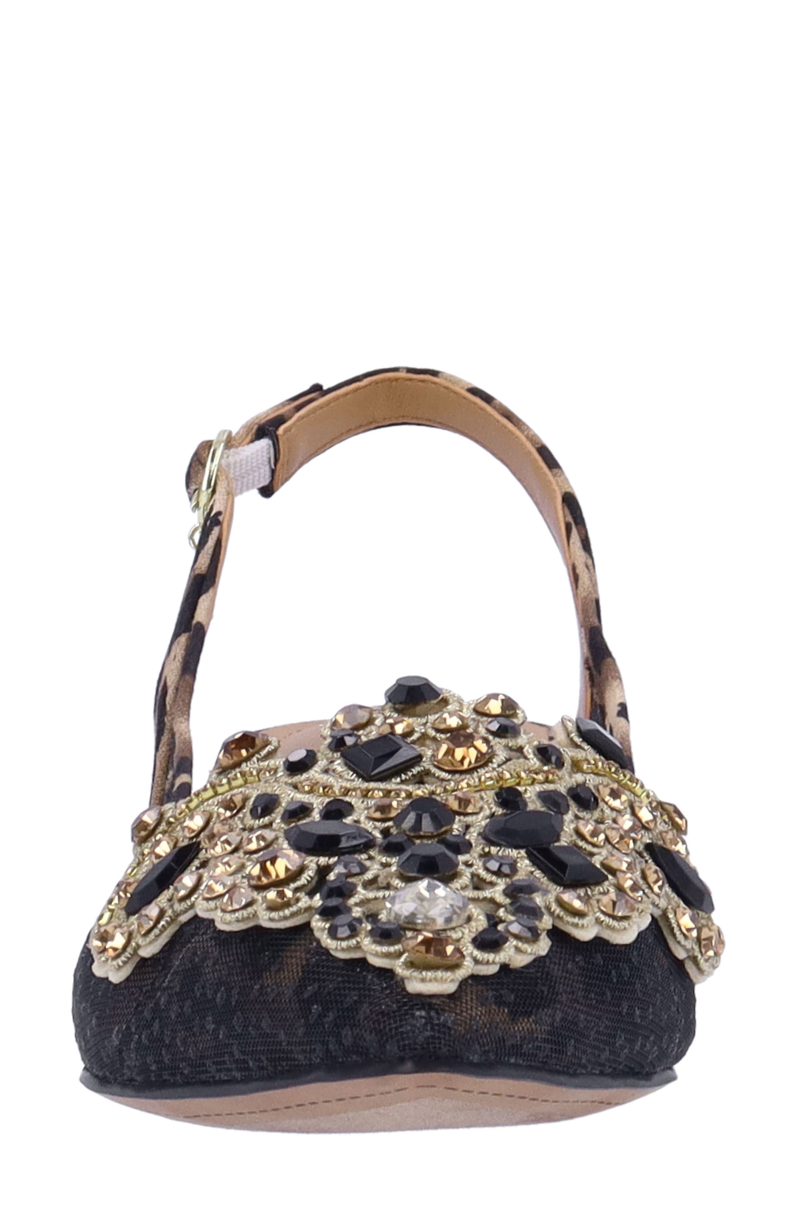 J. Reneé Strovanni Slingback Pump, Alternate, color, Brown/ Black