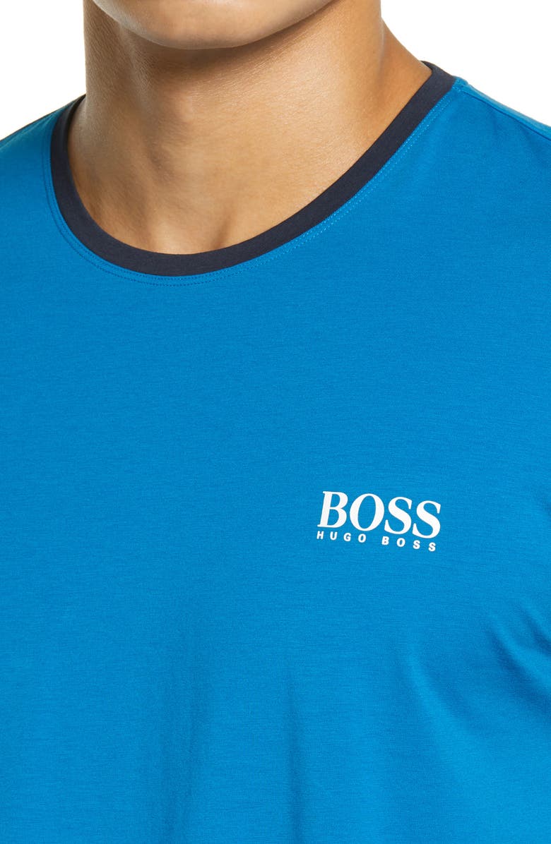 BOSS Men's Balance Stretch Cotton & Modal Crewneck T-Shirt, Alternate, color, 