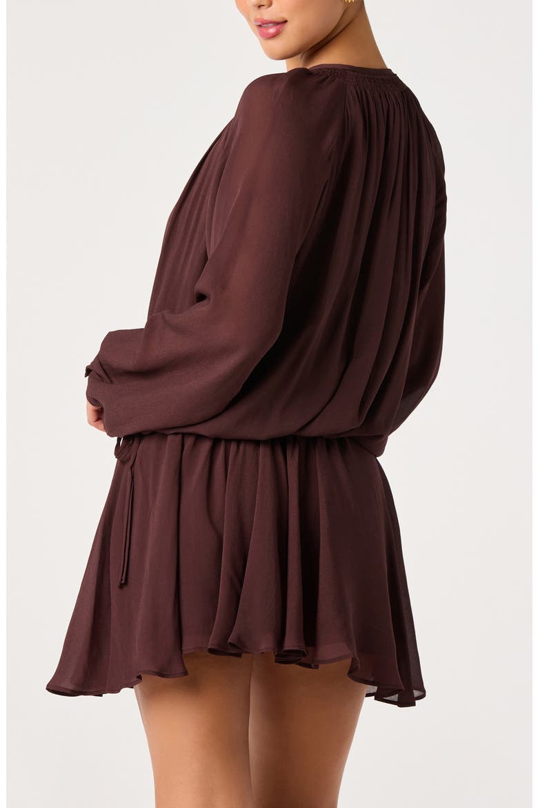 Stacey Minidress, Alternate, color, PLUM