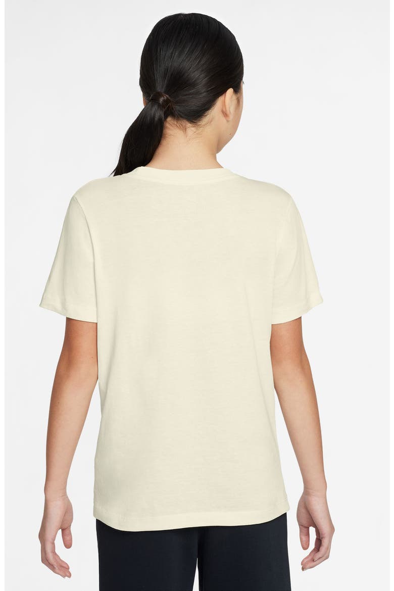 Kids' Club Futura Appliqué T-Shirt, Alternate, color, SOFT PEARL