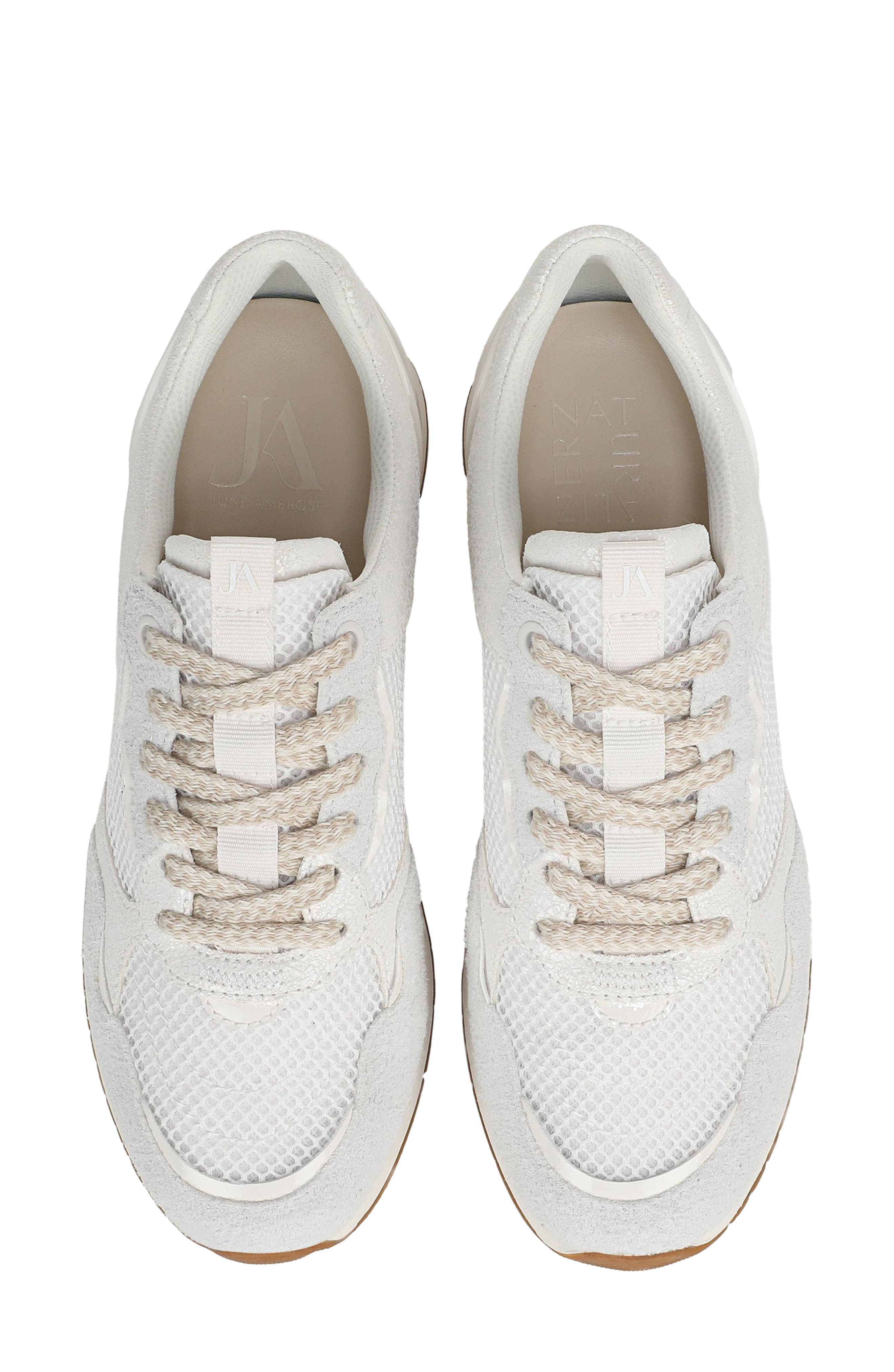x June Ambrose Nuvra Sneaker, Alternate, color, WHITE