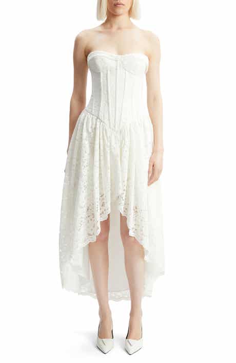 Bardot Felicidad Strapless Lace Dress