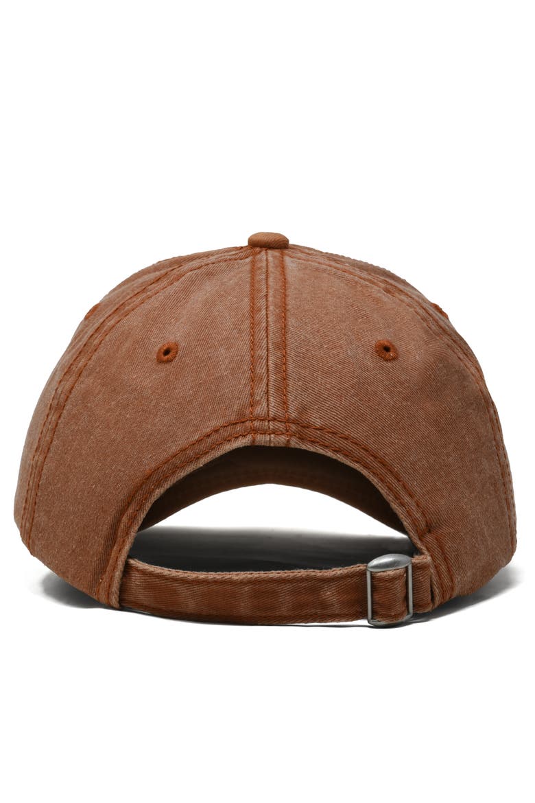 Ship Wheel Dad Hat, Alternate, color, Washed Orange