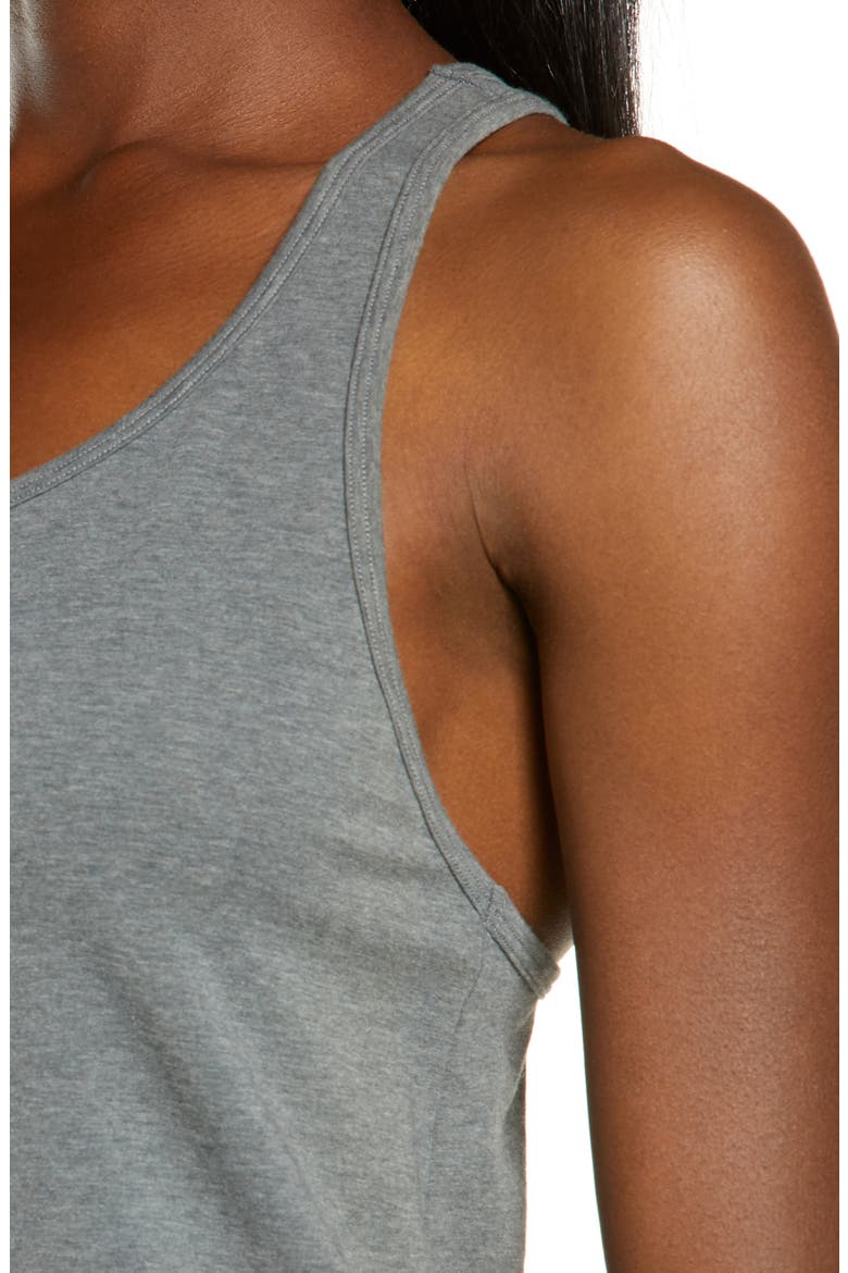 Stretch Organic Cotton Chemise, Alternate, color, SLATE