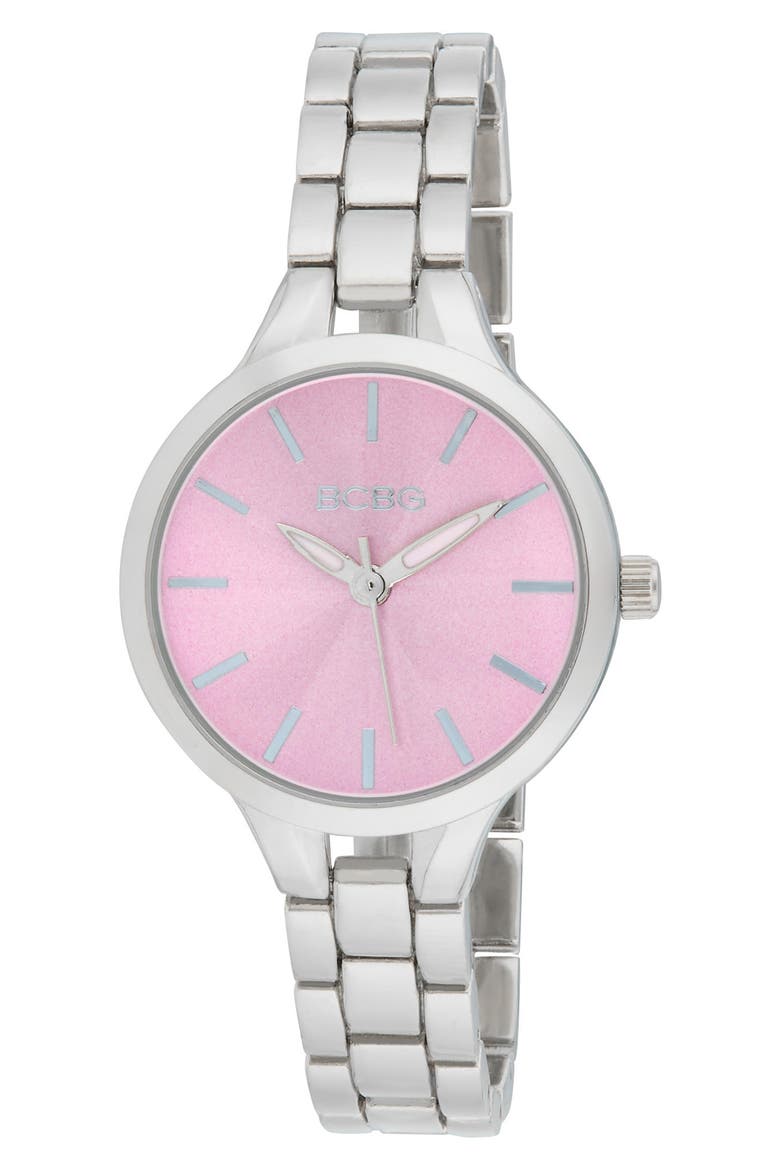 Bracelet Watch, 32mm, Alternate, color, SILVER