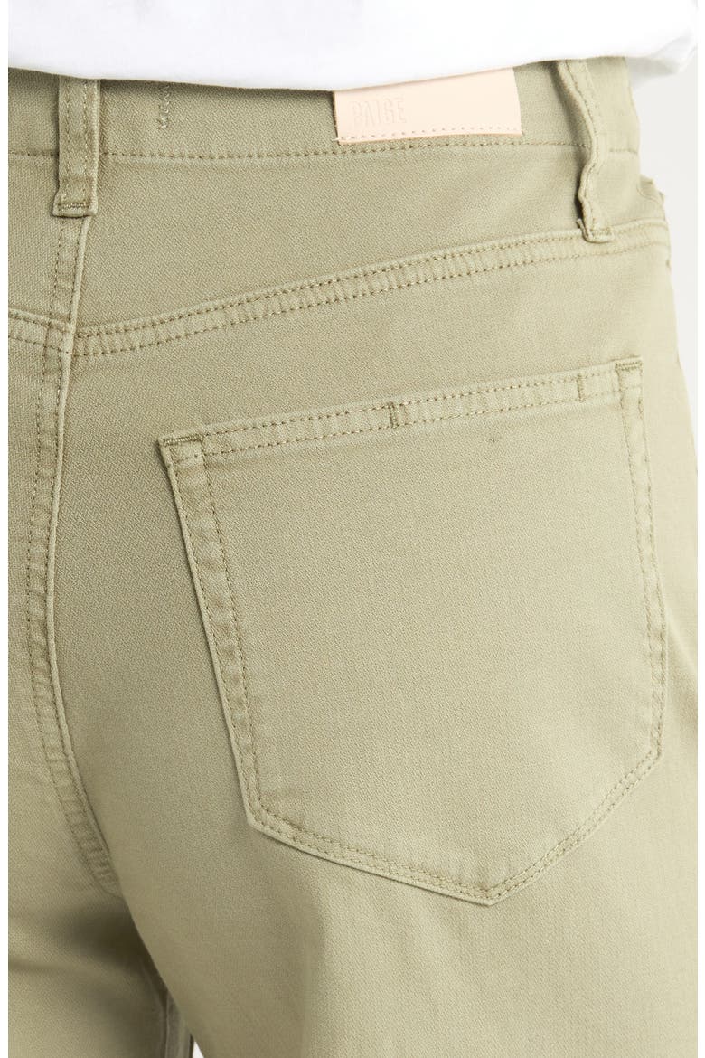 Anessa High Waist Wide Leg Utility Jeans, Alternate, color, VINTAGE OAK MOSS