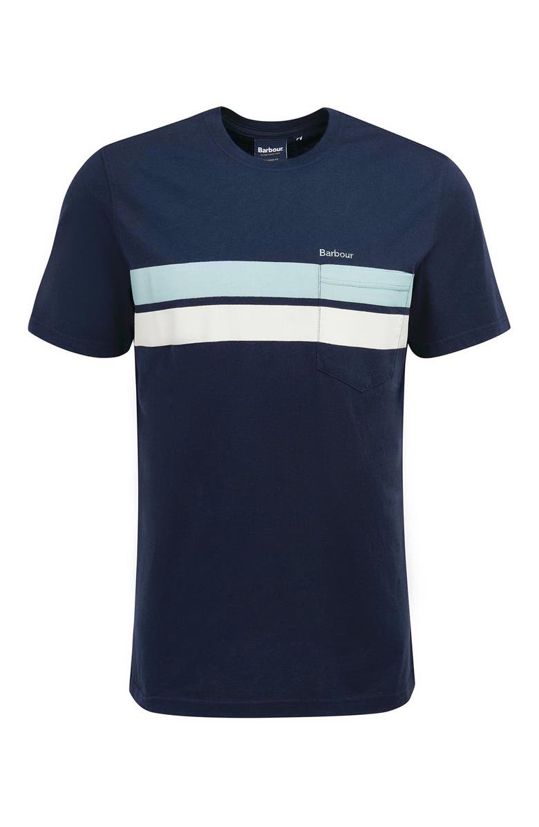 Barbour Tindale Stripe Pocket T-Shirt, Alternate, color, 