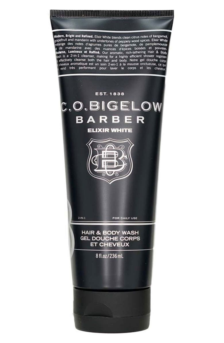 C.O. Bigelow Elixir Black Hair & Body Wash No.1605, Main, color, 