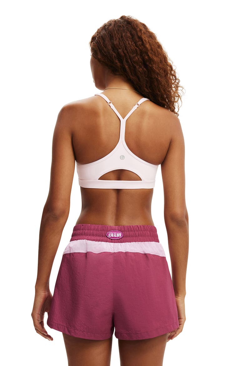 Women's Active 365 Keyhole Crop, Alternate, color, Cherry Dream