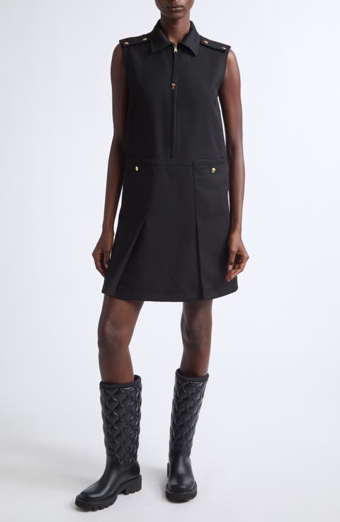 Virgin Wool Shift Dress