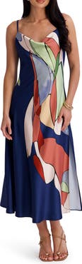Siena Cowl Neck Midi Dress