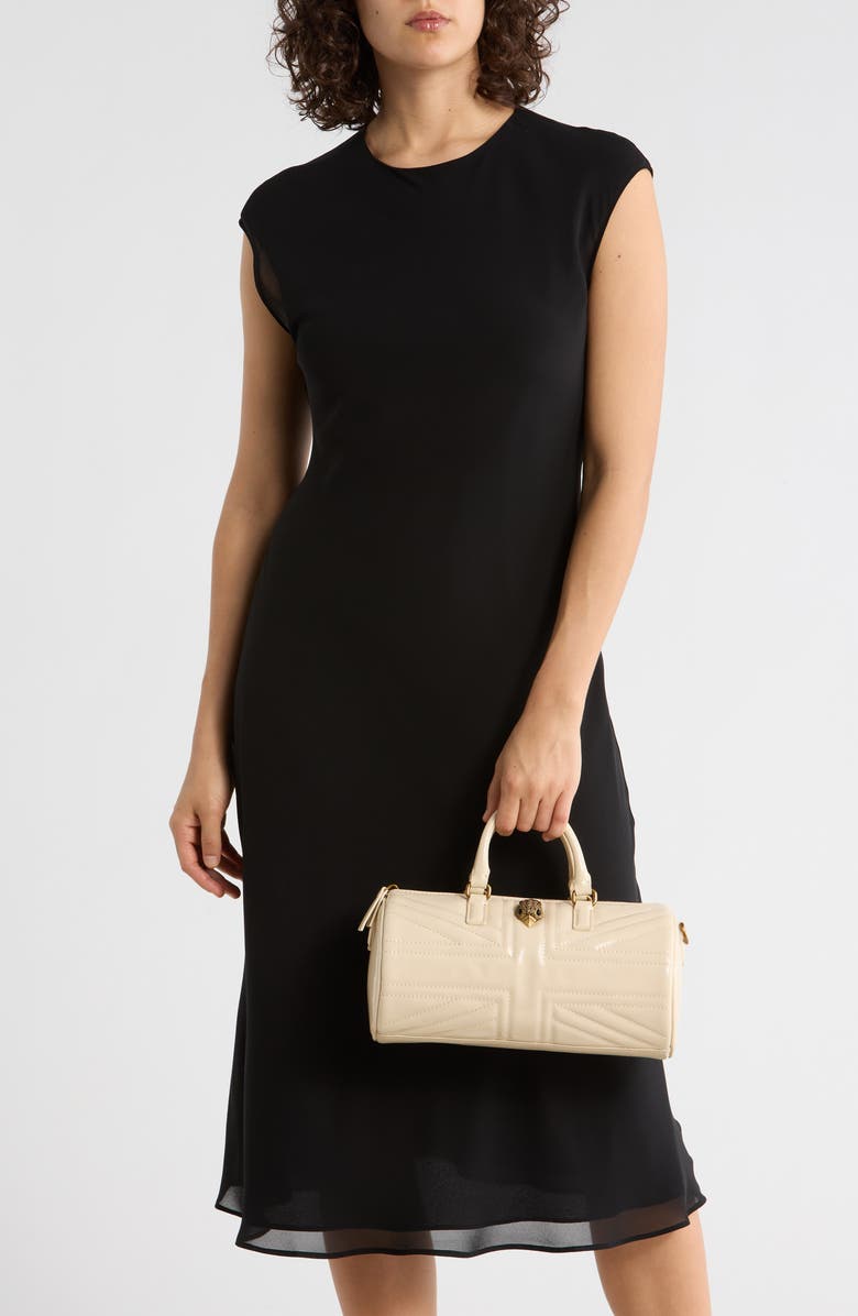 Kurt Geiger London Kengsinton UJ Barrel Bag, Alternate, color, Cream