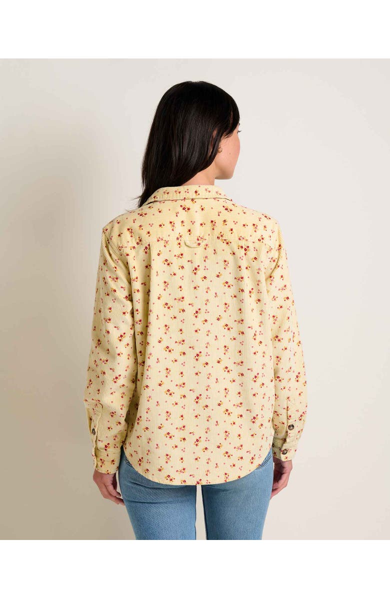 Toad & Co Women's Cascadia Long Sleeve Shirt, Alternate, color, Barley Floral Print