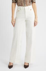 FRAME The Modernist High Waist Straight Leg Pants