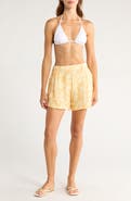 Vitamin A® The Getaway Linen Cover-Up Shorts