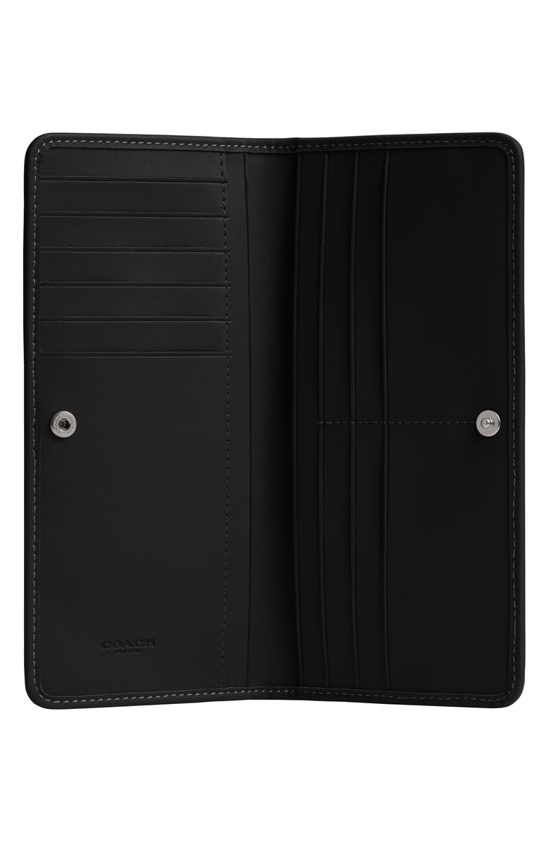 COACH Essential Slim Signature Crystal Jacquard Wallet, Alternate, color, 